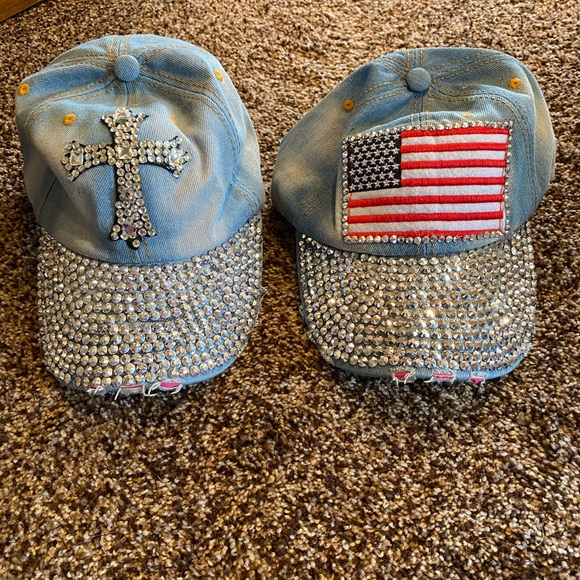 Other - Blinged our ladies hats